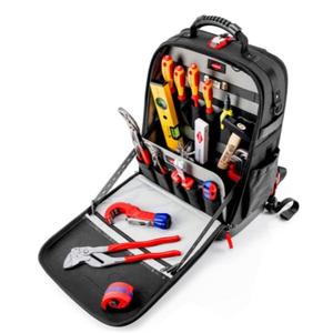 Mochila de Herramientas de Plomería Knipex Modular X18, Juego de 17 Piezas para Uso Profesional - Product Image 1
