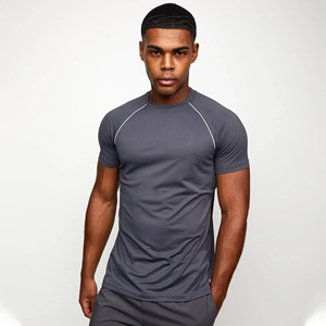 Camisetas Deportivas para Hombre, 100% Algodón, Secado Rápido, Absorción de Humedad, Camisetas de Entrenamiento con Estampado Personalizado, Anti-Pilling, Manga Corta - Product Image 6