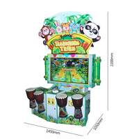 Nouvelle Arrivée - Machine de Jeu Tambourin Tribe Pat Drum à Monnayeur pour 2 Joueurs avec Garantie de 1 An pour Enfants