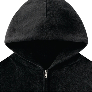 Sweat à capuche personnalisé unisexe double épaisseur en coton de haute qualité avec fermeture éclair Sweat à capuche homme en polaire délavé à l'acide pour hommes - Product Image 3