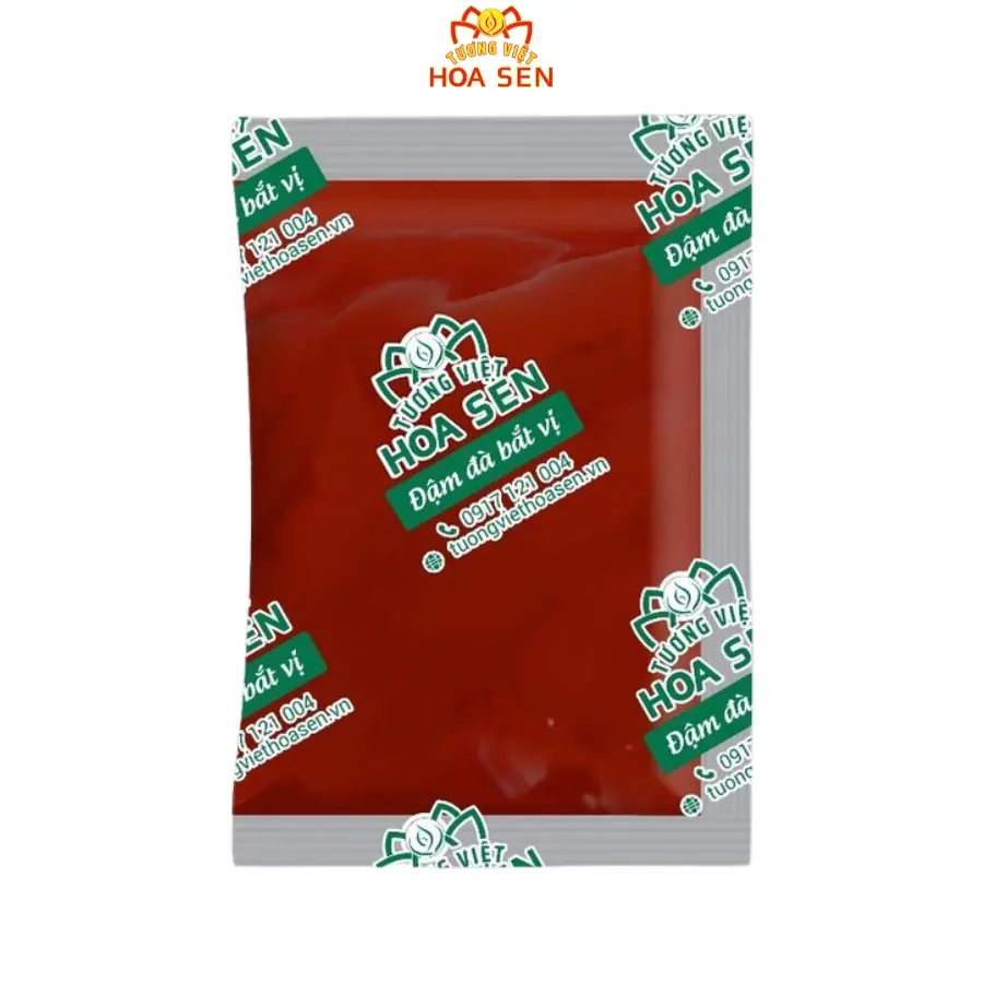 Tomato Sauce Packaging Natural Wholesale Bulk Packaging Tomato Sauce Small Package 15g 100 Packets Rich Savory Flavor Vietnam