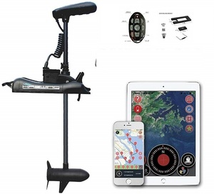 NUEVO Motor Eléctrico de Arrastre HASWING GPS12V para Embarcaciones, 55LB, Eje de 48 Pulgadas, 4 Tiempos con (R+Q) 50736 - Product Image 2