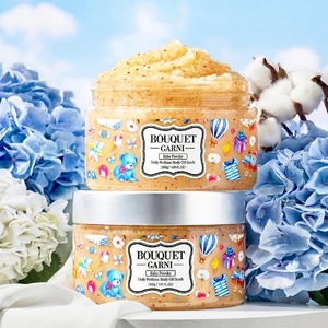Vegan Vitamin C Sugar <b>Scrub</b> <b>Body</b> Oil with Shea Butter & Herbal Extracts-300g - Product Image 1