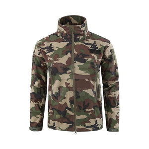 เสื้อแจ็คเก็ตยุทธวิธีคุณภาพสูงขายดีสำหรับผู้ชาย สีและขนาดที่ปรับแต่งได้ ผ้าฝ้าย/โพลีเอสเตอร์ บริการโลโก้แบบกำหนดเอง OEM/ODM - Product Image 1