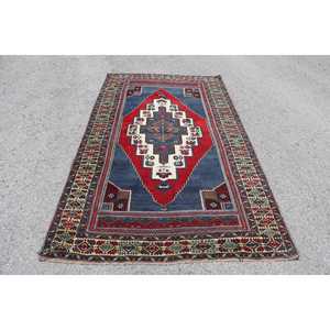 พรมตุรกี 4.9x8.5 ฟุต (149x260 ซม.) พรมโมร็อกโกสีแดงแบบวินเทจ - Product Image 1