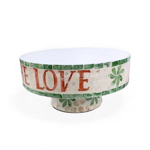 Exhibidor de Comida de Nácar, Artesanía Hecha a Mano para Exhibir Postres, Producido en Vietnam - Product Image 3