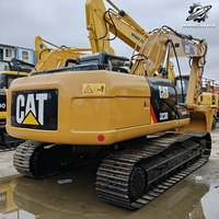 Excavatrice sur chenilles Caterpillar 323D, 23 tonnes, excavatrice moyenne, moteur Cat C6.4 ACERT, d'occasion, américaine, pour travaux de terrassement