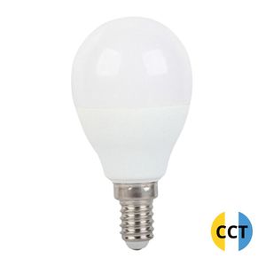 Lámpara esférica LED E14 con memoria CCT, 6W, 560lm, 47x90mm. (F-Bright 2601740) - Product Image 1