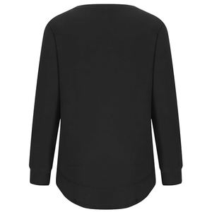 Nuevas Sudaderas Casuales de Invierno para Mujer, de Manga Larga y Talla Grande, con Logotipo Frontal Personalizable, Diseño Ecológico - Product Image 6