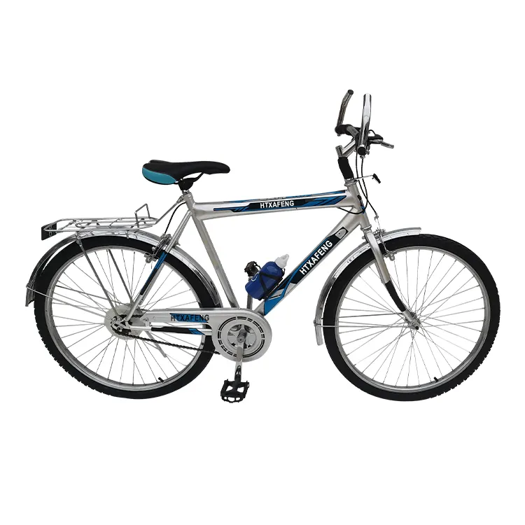 Vélo de ville en Aluminium pour femmes, 24 pouces, panier de sport à vitesse unique, vert, rétro, adulte, classique, noir