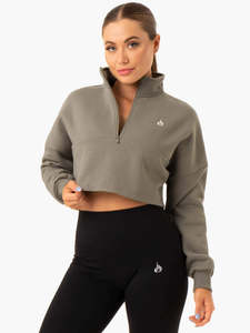 Ensemble de sweats à capuche courts et longs pour femmes, respirants, pour l'hiver, de haute qualité, couleur unie, logo personnalisé, 100% coton molletonné, 2 pièces - Product Image 6