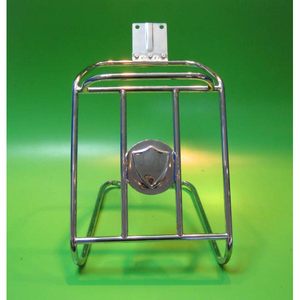 Portaequipajes trasero horizontal cromado / portaruedas Lambretta LI S3 + TV3 + SX + DL/GP + Serveta - Product Image 2