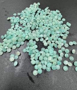 หินอัญมณีสีเขียวขนาด6มม.-10มม. สำหรับทำเครื่องประดับ - Product Image 3