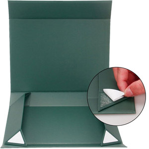 Caja de regalo plegable con cierre magnético, tapas de 11,5x8,5x2,3 pulgadas para envolver regalos, camisetas, guantes, bufandas, impresión en relieve - Product Image 2