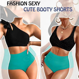 กางเกงบู้ทตี้สำหรับผู้หญิงกางเกงขาสั้นระบายอากาศได้ดีดีไซน์ใหม่ออกแบบได้ตามที่ต้องการ - Product Image 4