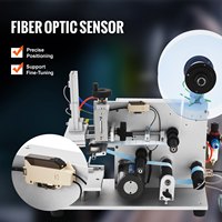 Máquina Etiquetadora Semiautomática Plana YIMU YM120 de Alta Precisión para Aplicación de Etiquetas en Cajas de Cartón Planas