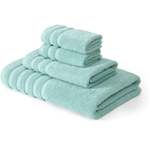 Vente en gros de serviettes de bain de luxe 100% coton Taille et couleur personnalisables Séchage rapide avec motif fantaisie pour hôtels Plage - Product Image 5