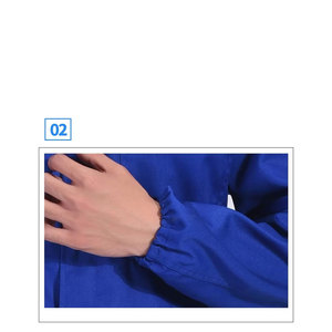 ชุดคลุมเพื่อความปลอดภัยชุดคลุมทำงาน Hi VIS สะท้อนแสงแสงน้ำหนักเบาชุดทำงานเสื้อคลุมเซฟตี้ผลิต - Product Image 5