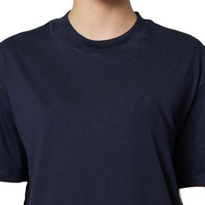 Ensemble deux pièces décontracté bleu marine pour femme : T-shirt oversize imprimé et short – Idéal pour le sport ou la détente - Product Image 4