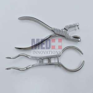 Dispositifs médicaux professionnels Kit de barrage en caoutchouc dentaire de haute qualité (12 pièces) pour une isolation efficace en acier inoxydable de dentisterie - Product Image 2