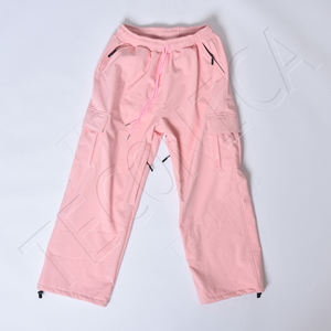 Venta al por mayor últimos pantalones de esquí nieve tamaño impermeable a prueba de viento OEM personalizado pantalones de snowboard Unisex suelta pierna ancha tela de poliéster - Product Image 1