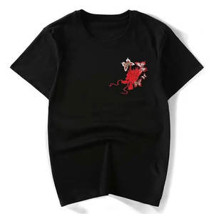 Camiseta de Alta Calidad en Poliéster/Algodón Sólido con Bordado, Diseño de Logotipo Personalizado, Ecológica, Transpirable y Cómoda, Manga Corta - Product Image 6