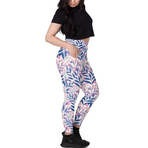 Top tendance 2025 nouveaux Leggings femmes nouveau Style Leggings de gymnastique pour les femmes haute qualité contrôle du ventre Sublimation Leggings pour les femmes - Product Image 6
