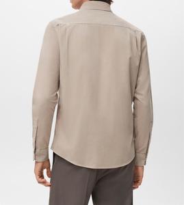 CAMISA DE MICRO-CORDELOURO DE Corte Clásico. Corte clásico. Tela 100% algodón. Micro pana. Cuello con botones. Base redondeada. - Product Image 1