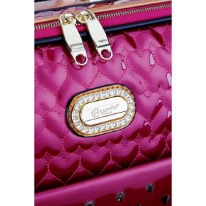 ชุดกระเป๋าถือ 3 ชิ้น Starz Art Retro สำหรับผู้หญิง สีพื้น ทำจากหนัง PU พร้อมล้อหมุน กันน้ำ ใช้ได้ทุกวัน กระเป๋าถือสำหรับฤดูร้อน - Product Image 5