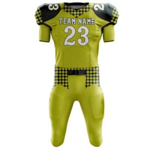 OEM High Quality Custom American Football Jersey Short Sleeve Breathable Drop Shoulder <b>Cropped</b> Unisex - Product Image 5