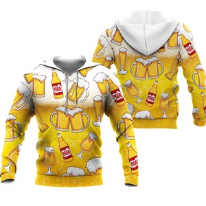 Sweats à capuche imprimés en vrac Hauts à capuche unisexes en coton mélangé de qualité supérieure pour marques et revendeurs - Product Image 5