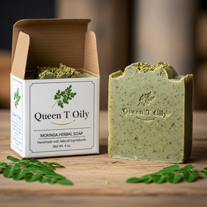 Vente en gros de savon au moringa naturel avec arôme rafraîchissant aux herbes, doux pour la peau, savon au moringa fait main de meilleure qualité à vendre - Product Image 1