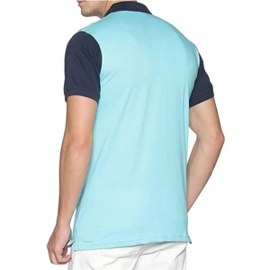 เสื้อยืดโปโลสำหรับผู้ชายทำจากผ้าฝ้าย100% ระบายอากาศได้ดีเสื้อยืดโปโลสั่งทำโลโก้ได้ - Product Image 2