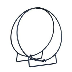 Iron Log Holder <b>Firewood</b> Rack Durable & Rust-Resistant for <b>Firewood</b> <b>Storage</b> <b>Indoor</b> & Outdoor Use Modern Design - Product Image 1