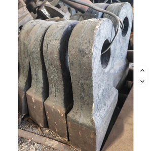 Tête de marteau en acier au manganèse élevé résistant à l'usure pour concasseur de moulin dans l'industrie minière - Product Image 3