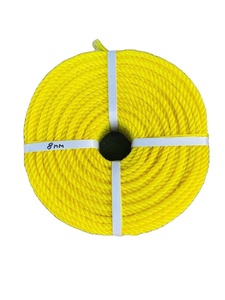 เชือกโพลีเอสเตอร์หลากสีเชือกโพรพิลีน2มม. 3มม. 4มม. สายถัก Macrame สายร่มชูชีพไนล่อนแบน