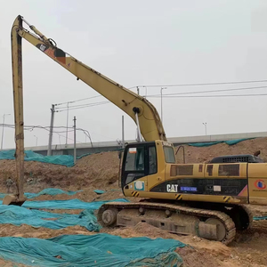 Used Caterpillar 320BL Crawler Excavator with 18m Long <b>booms</b> - Product Image 1