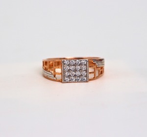 Bague en or jaune massif 14 carats avec diamant de laboratoire rond de 1 carat, brillant et poli, alliance de mariage pour femme, couleur D à G, pureté IF SI2 - Product Image 2