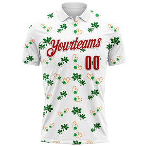 เสื้อโปโลสำหรับผู้ชายเสื้อกอล์ฟผ้าสแปนเด็กซ์โพลีเอสเตอร์ปกใบมีดเสื้อโปโลสำหรับผู้ชาย - Product Image 1