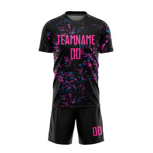 Ensemble d'uniformes de football de conception unique pour femmes 2025 Impression personnalisée du logo, du nom, du numéro et du nom de l'équipe avec l'uniforme en polyester de haute qualité - Product Image 6