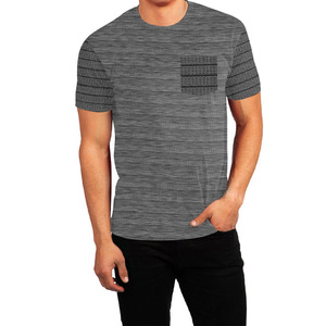 เสื้อยืดแขนสั้นผู้ชาย ฟิตเนส ยิม ผ้าวอร์สเตดปรับแต่งได้ ผ้าฝ้าย 100% สไตล์ไฮสตรีท ระบายอากาศได้ดี ป้องกันการเป็นขุย - Product Image 2