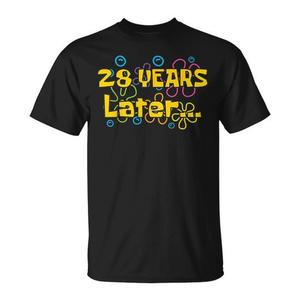 Maglietta con meme per la festa del 28° compleanno, 'Diciotto anni dopo', per promozioni - Product Image 1