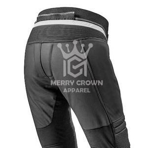 Pantalones de Motocicleta para Hombre de Cuero y Lona 100% de Alta Calidad, Servicio Personalizado OEM, Mangas Completas, Impermeables y Transpirables - Product Image 6