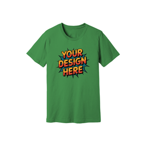 T-shirt col rond 60% coton/40% polyester pour homme sérigraphie personnalisée anti-odeur pré-rétréci coupe régulière livraison express - Product Image 1