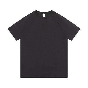 Wholesale Custom Men's O-Neck Short Sleeve T-Shirts with Custom Logo Worsted <b>Fabric</b> High Quality Comfortable Daily Wear - Product Image 1