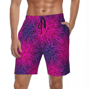 <b>Men's</b> Gym Shorts |Custom Logo Custom Sublimation Summer Shorts Comfortable Swim <b>Trunks</b> Plus-Size Solid Colors - Product Image 6
