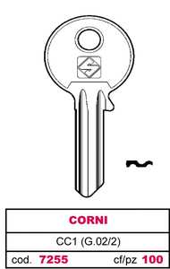 Chiave Asc Cc1 (g.Vac 2) Corni - Product Image 1