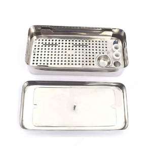 Juego de Instrumentos Quirúrgicos Dentales Manuales Esenciales de Acero, Tono Dorado, Kit de Cirugía Apto para UCI, Cuchara Portadora de Huesos, Odontología, CE - Product Image 5