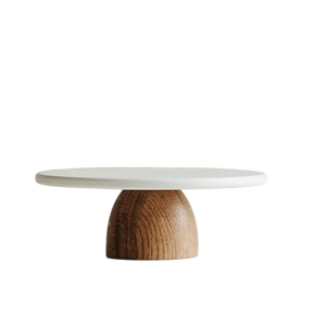 แท่นวางเค้กดีไซน์เรียบง่ายทำจากไม้ธรรมชาติใช้ในงานเลี้ยงวันเกิดงานแต่งงานและร้านอาหารมีหลายรูปทรง - Product Image 2