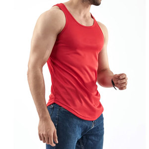 Venta al por mayor Color sólido Hombres Tank Top Ropa deportiva Personalizada Hombres Tank Top Fitness Hombres Tank Top - Product Image 2
